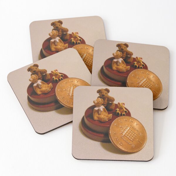 Item preview, Teddy Bears Smaller than a Penny designed and sold by AnnDixon.