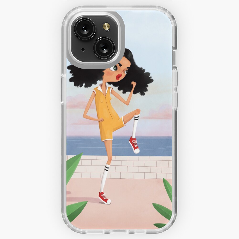 Vista previa del artículo con la obra «Funda blanda para iPhone», diseñado y vendido por agrapedesign.