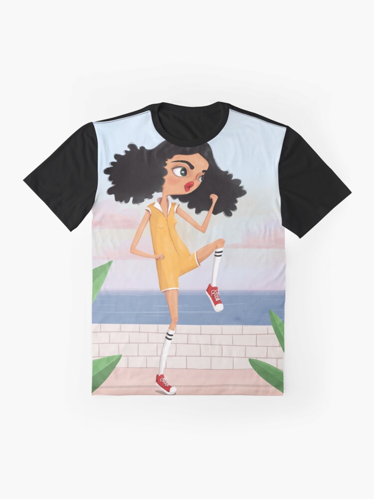 Imagen 4 de 5, Camiseta gráfica con la obra Josie, diseñada y vendida por agrapedesign.