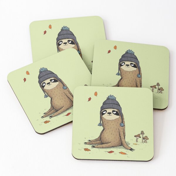 Item preview, Autumn Sloth designed and sold by agrapedesign.