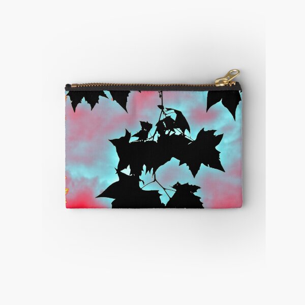 Item preview, Silhouette Leaves with Eclectic Background designed and sold by Olympia Ellinas.