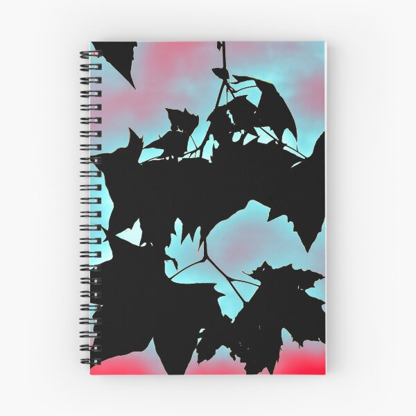 Item preview, Silhouette Leaves with Eclectic Background designed and sold by Olympia Ellinas.
