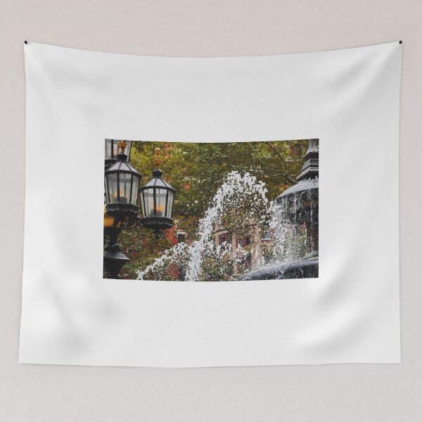 Item preview, Fire and Water in City Hall Park NY designed and sold by AnnDixon.
