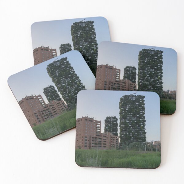 Item preview, Milans Marvelous Architecture - Bosco Verticale Vertical Forest Biophilic Residential Towers designed and sold by Georgia Mizuleva.