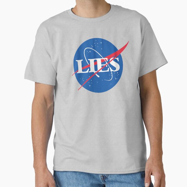 Item preview, NASA LIES (Flat Earth) designed and sold by FlatEarthBiz.