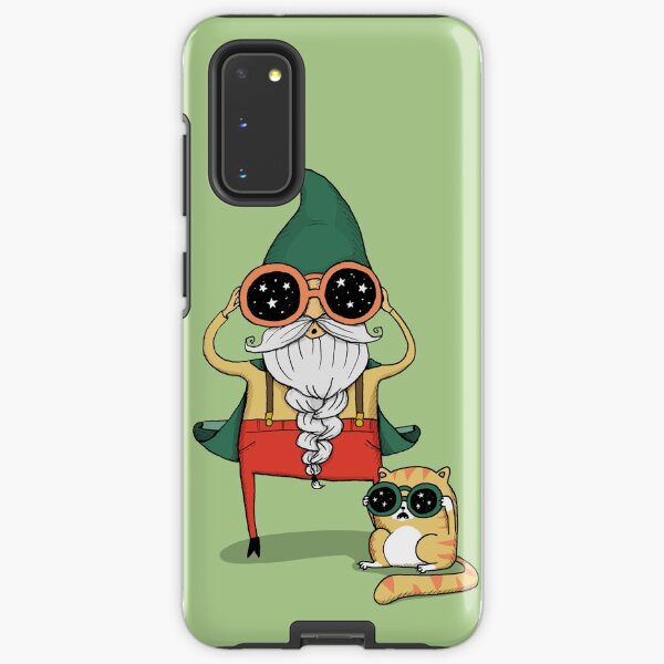 Wizard and Cat Samsung Galaxy Tough Case