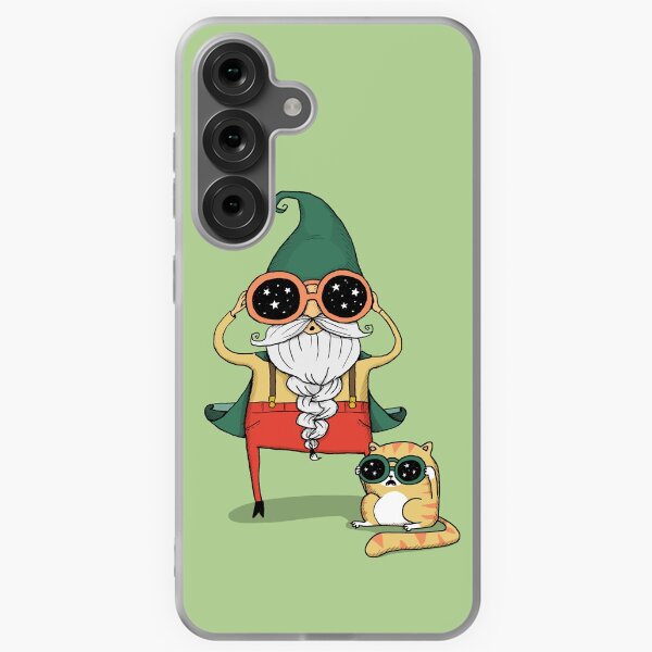 Item preview, Wizard and Cat designed and sold by agrapedesign.