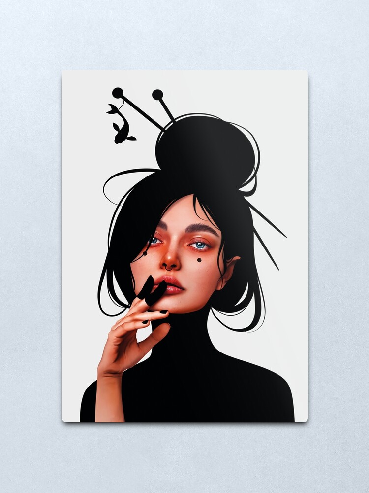 Alternate view of Zio Metal Print