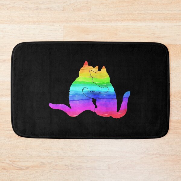 Item preview, Colored cats designed and sold by saechla.