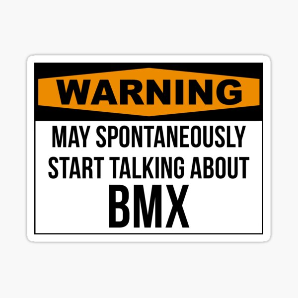 BMX Sticker