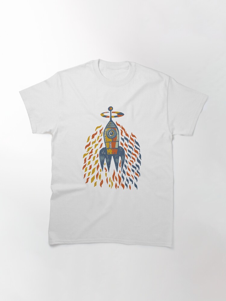 Alternate view of Self-firing rocket Classic T-Shirt