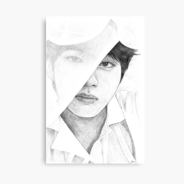 BTS V Drawing- step by step | How to draw V BTS Pencil Sketch | Drawing  Tutorial | YouCanDraw - YouTube