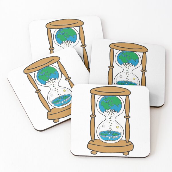 Item preview, Flat Earth Hourglass - It's Time! designed and sold by FlatEarthBiz.