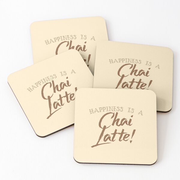 Item preview, Happiness is a chai latte designed and sold by jazzydevil.