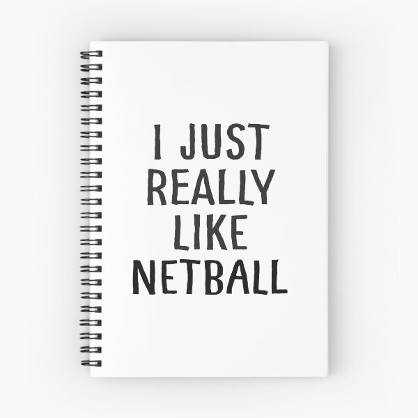 Item preview, I Just Really Like Netball designed and sold by teesaurus.