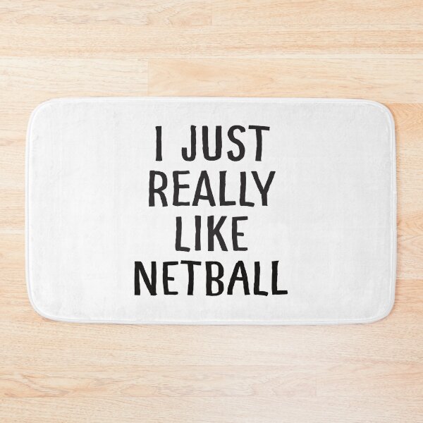 Item preview, I Just Really Like Netball designed and sold by teesaurus.