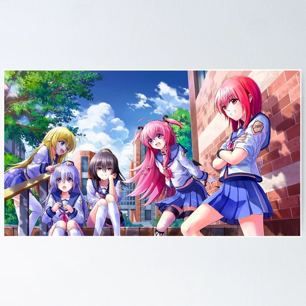 Angel Beats!　C　Girls Dead Monster　タペストリー fposter,small,wall_texture,