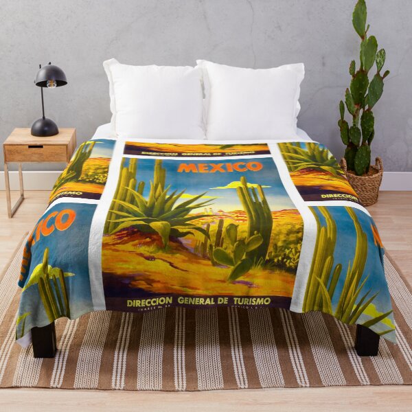 Item preview, mexico travel poster art print designed and sold by printzshop.