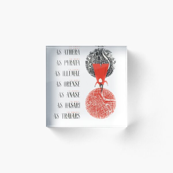 A Darker Shade of Magic Acrylic Block