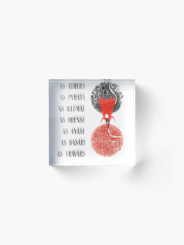 Alternate view of A Darker Shade of Magic Acrylic Block