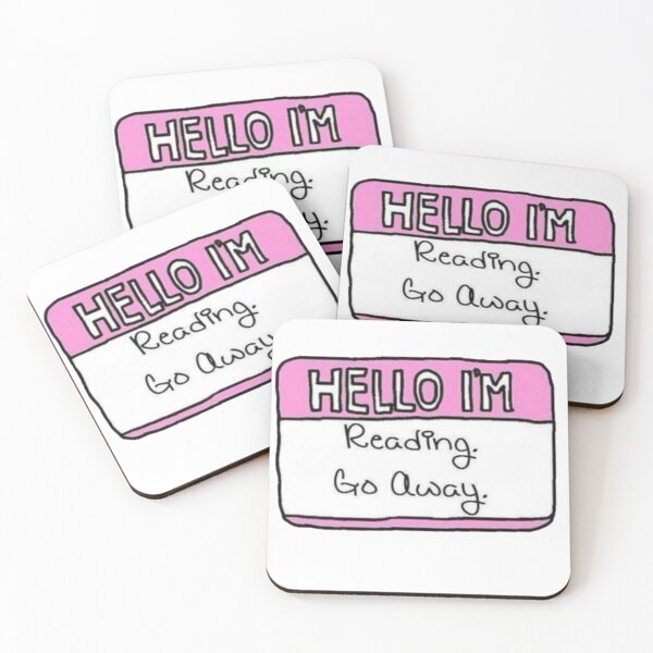 Item preview, Hello I'm Reading. Go Away Booknerd  designed and sold by Hallows03.