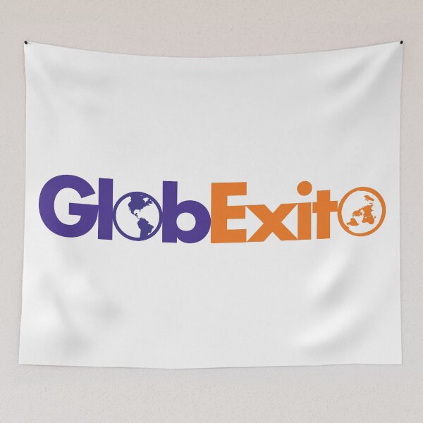 Item preview, GlobExit (Flat Earth Change) designed and sold by FlatEarthBiz.