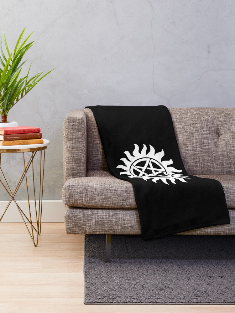 Supernatural House Winchester Final Season Throw Blanket By Hallows03 Redbubble