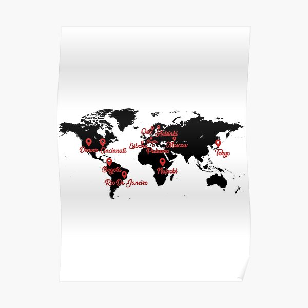 La casa de papel Poster