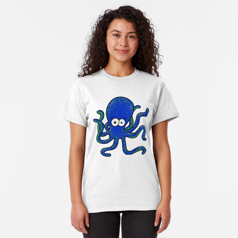 Squiggles the Octopus Classic T-Shirt
