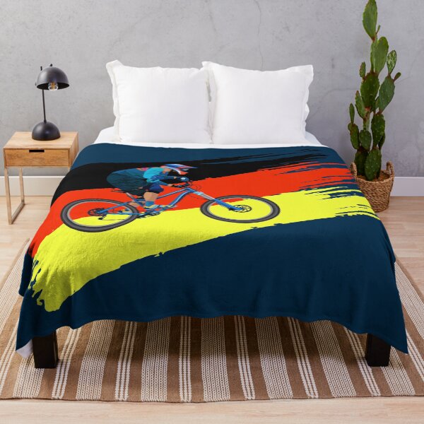 Item preview, The cyclist on the flag of Germany designed and sold by Dobrydnev.