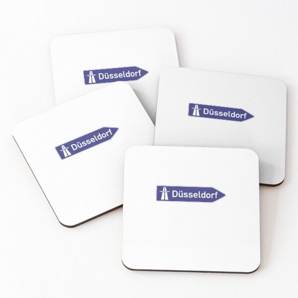 Item preview, Dusseldorf autobahn sign designed and sold by qlobba.