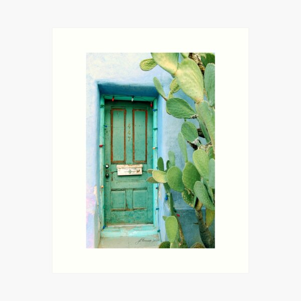Green in the Desert Art Print
