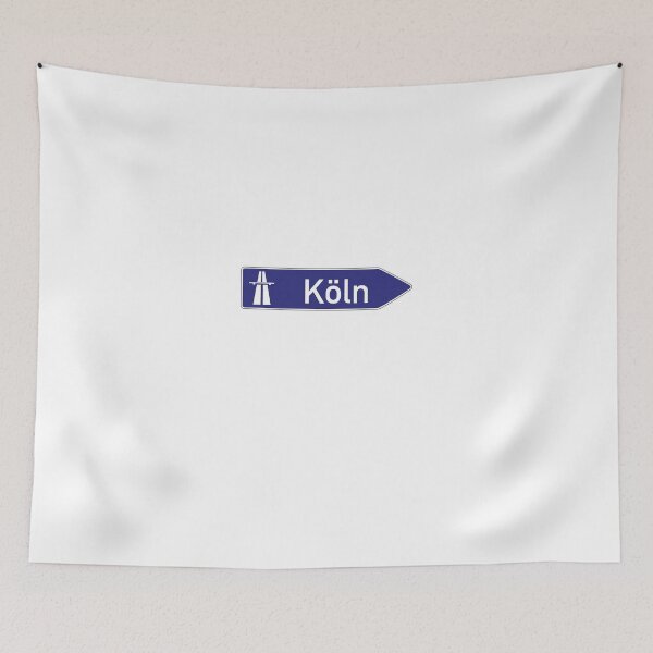 Item preview, Köln cologne autobahn sign designed and sold by qlobba.