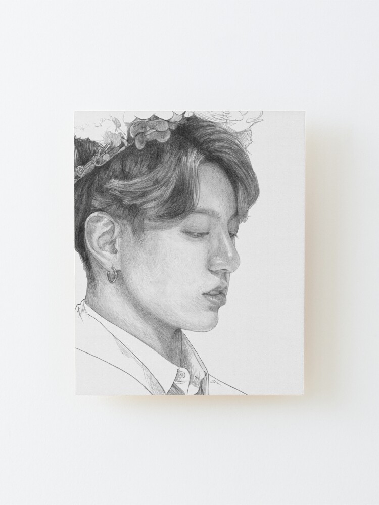 Lámina montada «Flor Jungkook Dibujo A Lápiz» de honeybangtann | Redbubble Lámina montada «Flor Jungkook Dibujo A Lápiz» de honeybangtann | Redbubble