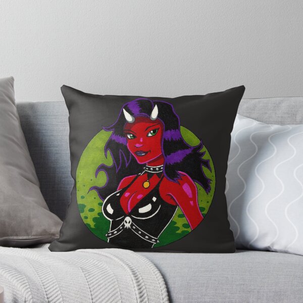 Item preview, Devil Girl Art Drawing designed and sold by PyromaniacJoe.