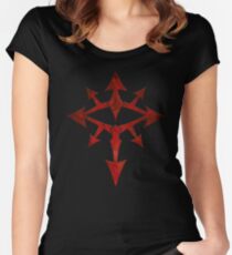 The Eye of Chaos Women's Fitted Scoop T-Shirt