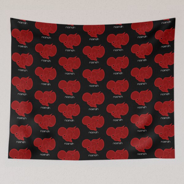 Item preview, Red Flowerhorn Cichlid Logo designed and sold by Nosnah.