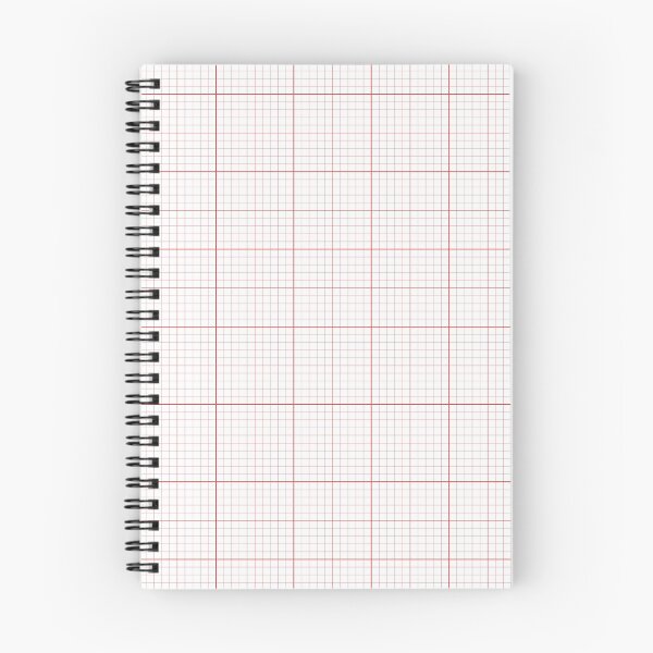 Item preview, Red Graph Paper Pattern designed and sold by kapotka.