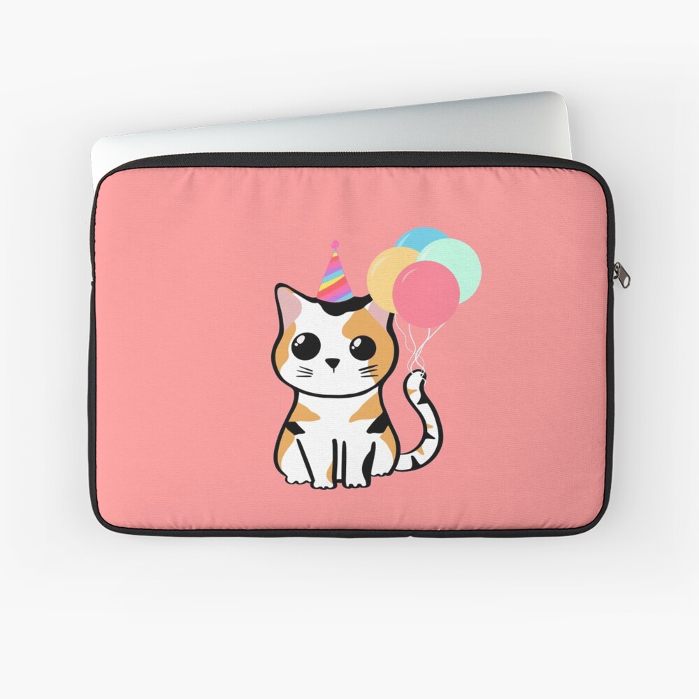 Coque Et Skin Adhesive Ipad Anniversaire De Chat Joyeux Purthday Par Jtbeginning X Redbubble