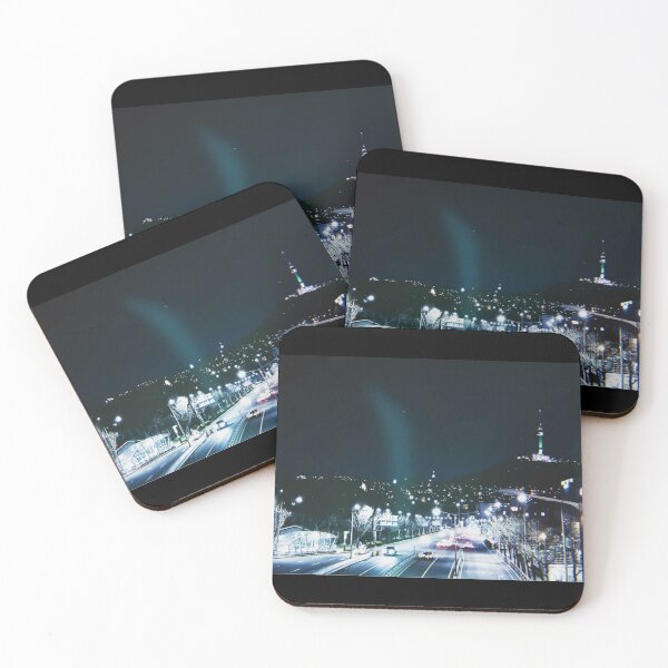Item preview, Seoul At Night - N Seoul Tower view designed and sold by AlineMaia.