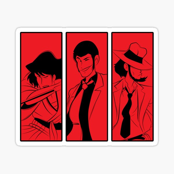 037c Lupin Red Sticker