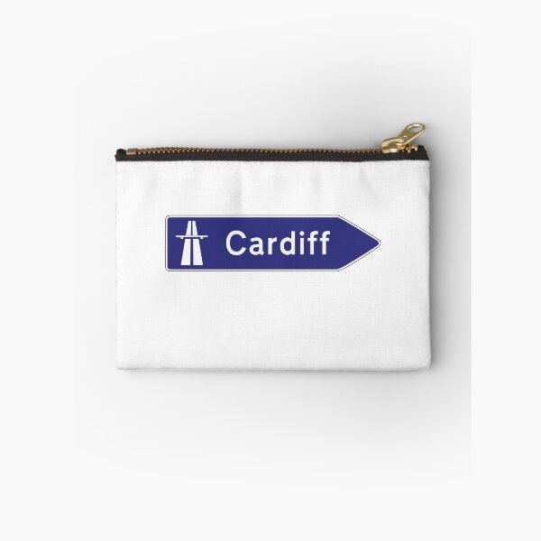 Item preview, Cardiff uk motorway sign designed and sold by qlobba.