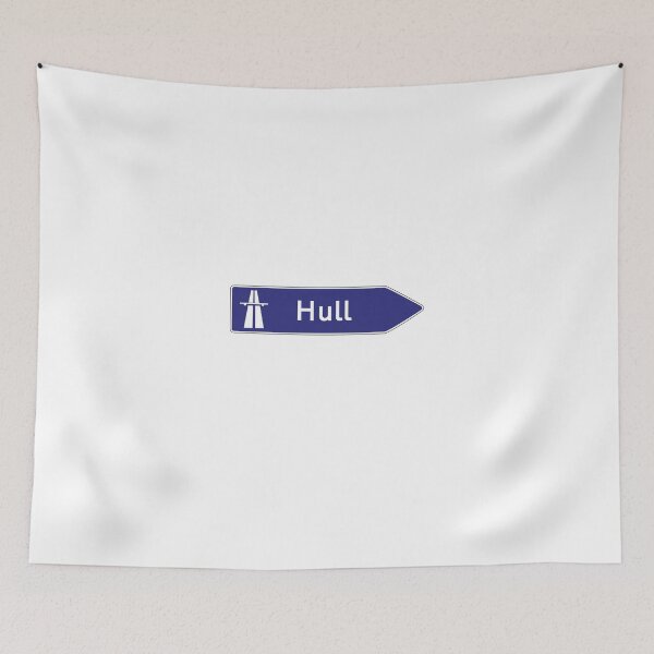 Item preview, Hull uk motorway sign designed and sold by qlobba.