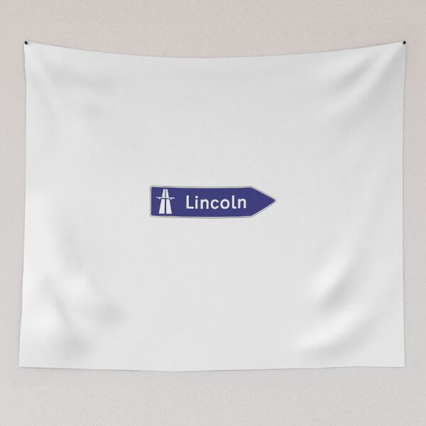 Item preview, Lincoln uk motorway sign designed and sold by qlobba.
