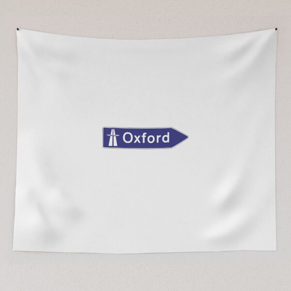 Item preview, Oxford uk motorway sign designed and sold by qlobba.