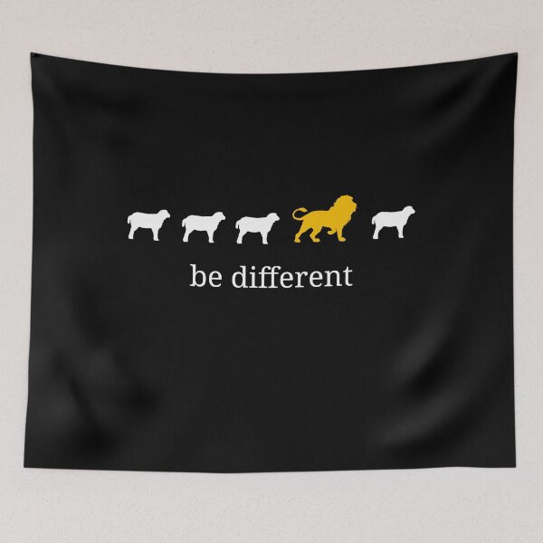 Item preview, be different - be different designed and sold by kailukask.