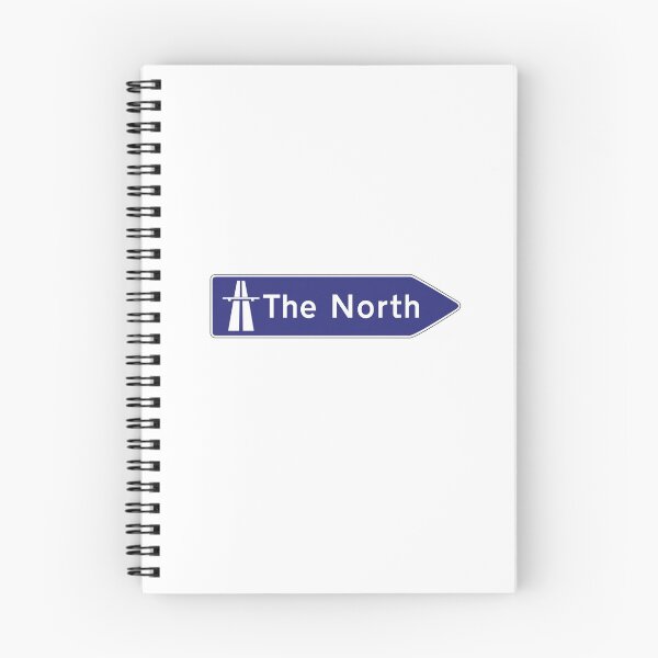 Item preview, The North uk motorway sign designed and sold by qlobba.