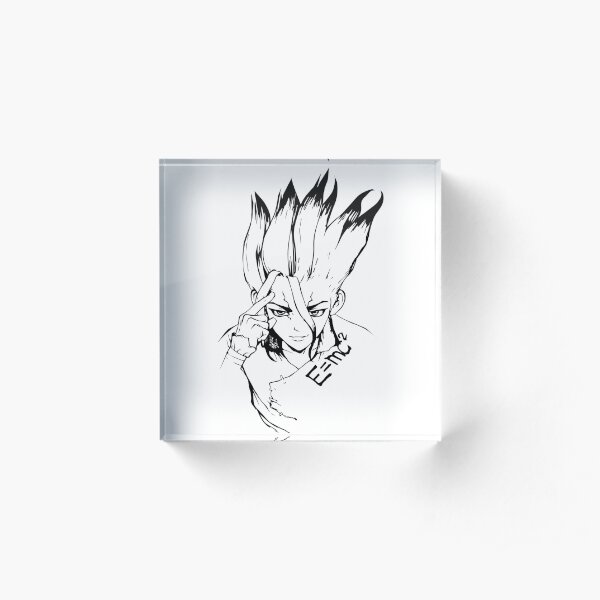 Dr Stone Acrylic Block