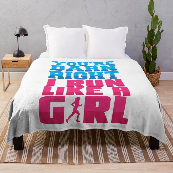 Item preview, You're Darn Right I Run Like a Girl for Women designed and sold by Lady Eva's Shop.