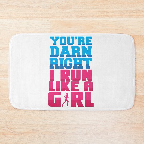 Item preview, You're Darn Right I Run Like a Girl for Women designed and sold by Lady Eva's Shop.